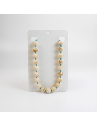 Collar chicle bicolor | INFINITA MODA | Venta por mayor
