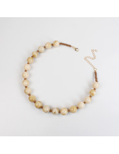 Collar chicle bicolor | INFINITA MODA | Venta por mayor