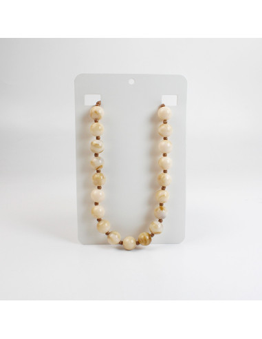 Collar chicle bicolor | INFINITA MODA | Venta por mayor