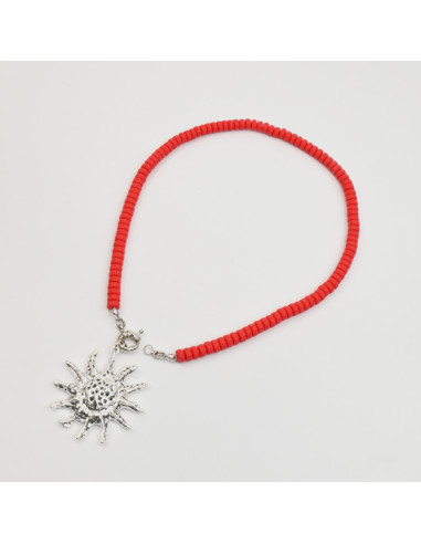 Collar con Dije Grande de Sol por Mayor | Infinita Moda