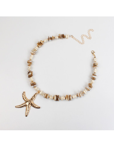 Collar de escallas combinado para venta mayorista | Infinita Moda