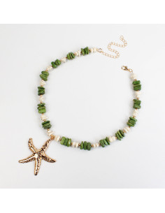 Collar de escallas combinado para venta mayorista | Infinita Moda