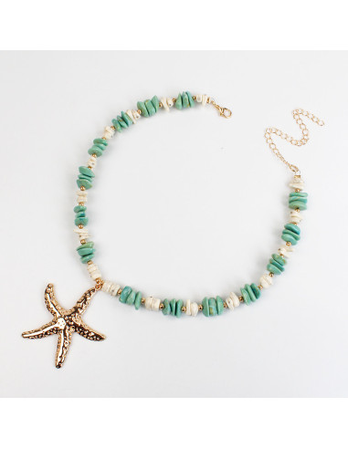 Collar de escallas combinado para venta mayorista | Infinita Moda