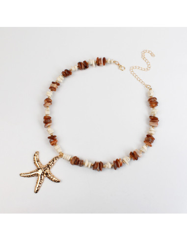 Collar de escallas combinado para venta mayorista | Infinita Moda