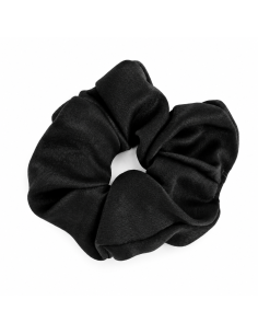 Scrunchie Seda Texture Black