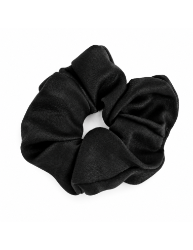 Scrunchie Seda Texture Black