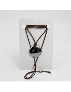 Collar Corbatero de Gamuza | Infinita Moda