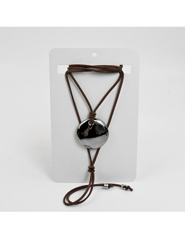 Collar Corbatero de Gamuza | Infinita Moda