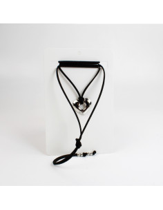 Collar Corbatero de Gamuza | Infinita Moda