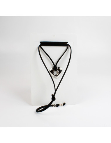 Collar Corbatero de Gamuza | Infinita Moda