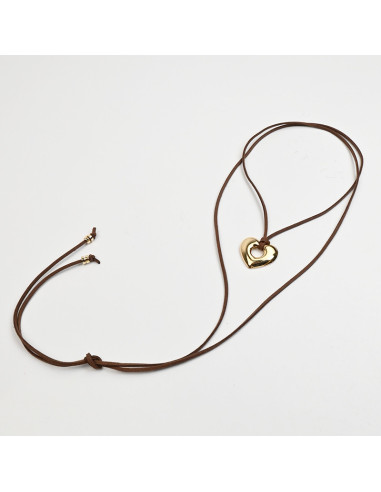 Collar Corbatero de Gamuza | Infinita Moda