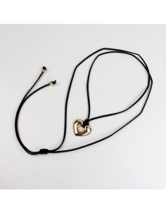Collar Corbatero de Gamuza | Infinita Moda