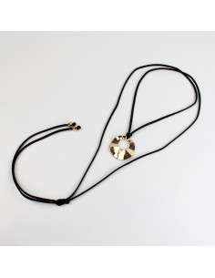 Collar Corbatero de Gamuza | Infinita Moda