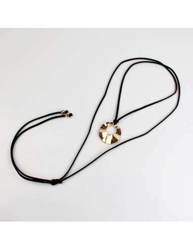 Collar Corbatero de Gamuza | Infinita Moda