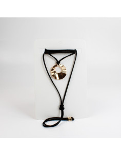 Collar Corbatero de Gamuza | Infinita Moda