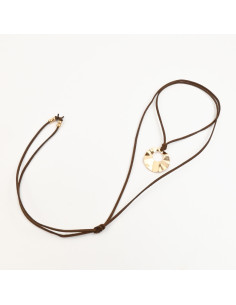 Collar Corbatero de Gamuza | Infinita Moda