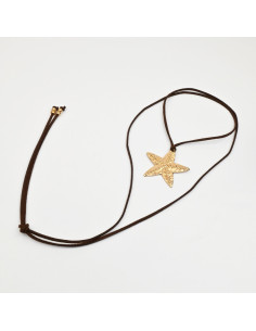 Collar Corbatero de Gamuza | Infinita Moda