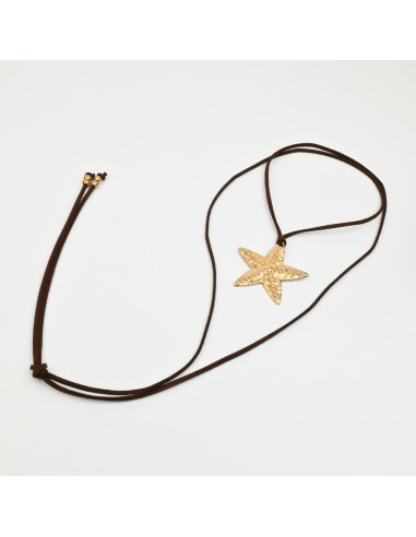 Collar Corbatero de Gamuza | Infinita Moda