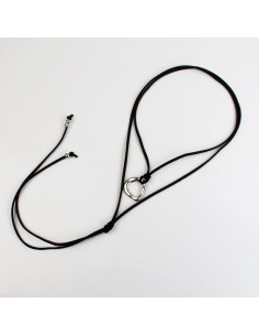 Collar Corbatero de Gamuza | Infinita Moda