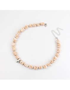 Collar de escallas con estrella de mar por mayor | Infinita Moda