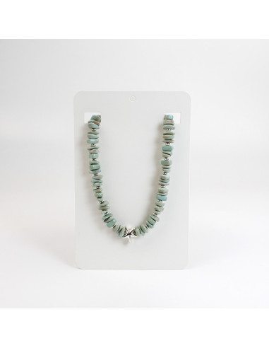 Collar de escallas con estrella de mar por mayor | Infinita Moda