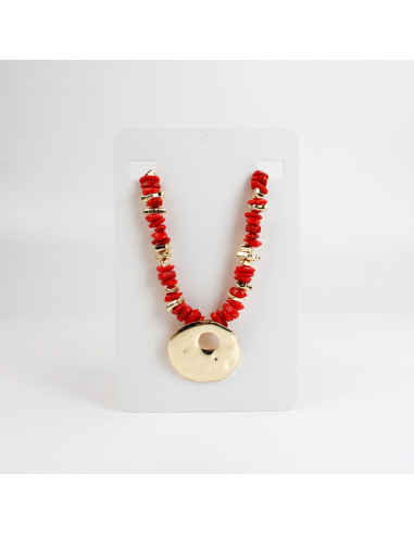 Collar de escallas combinado para venta mayorista | Infinita Moda