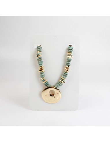 Collar de escallas combinado para venta mayorista | Infinita Moda