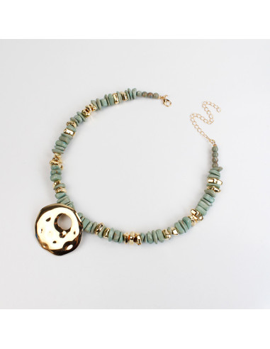 Collar de escallas combinado para venta mayorista | Infinita Moda