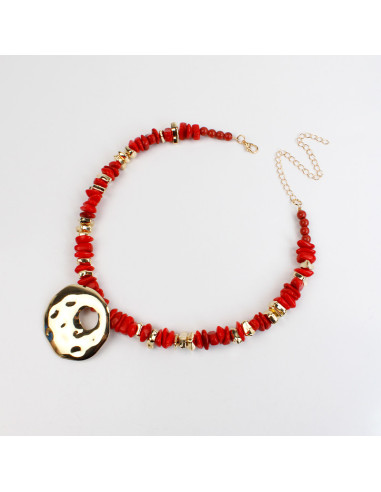 Collar de escallas combinado para venta mayorista | Infinita Moda
