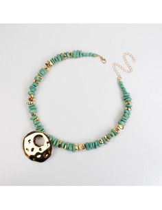 Collar de escallas combinado para venta mayorista | Infinita Moda