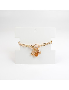 Pulsera con Dijes Marinos en Dorado por Mayor | Infinita Moda