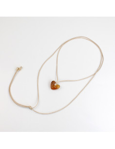 Collar Corbatero con Cordón de PU | Infinita Moda