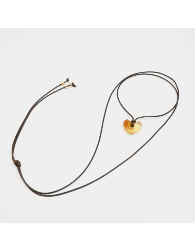 Collar Corbatero con Cordón de PU | Infinita Moda