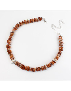 Collar de escallas con estrella de mar por mayor | Infinita Moda