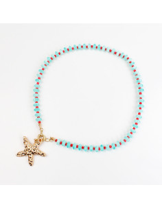 Collar con Dijes Marinos | Collares por Mayor | Infinita Moda