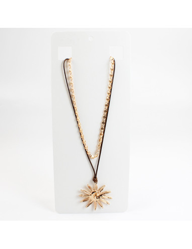 Collares por Mayor | Collar con Dije de Sol | Infinita Moda