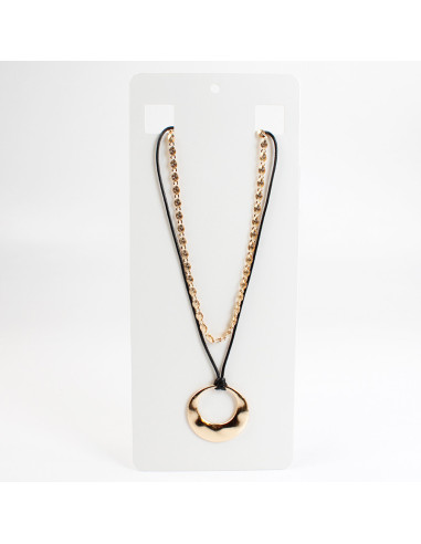 Collares por Mayor | Collar con Dije Circular | Infinita Moda