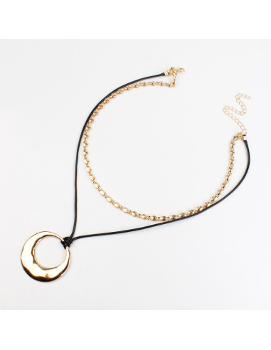 Collares por Mayor | Collar con Dije Circular | Infinita Moda