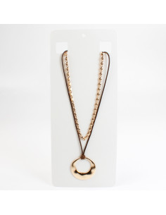 Collares por Mayor | Collar con Dije Circular | Infinita Moda