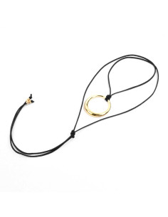 Collar Corbatero de Gamuza | Infinita Moda