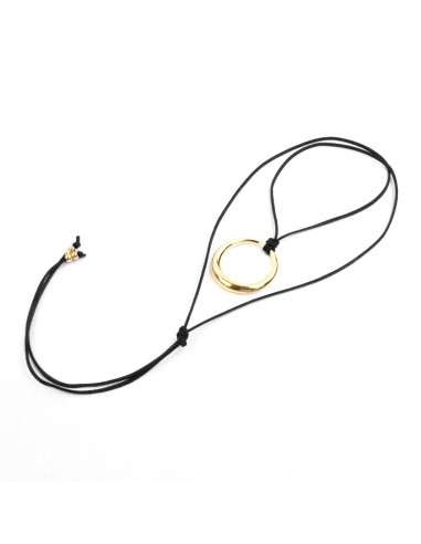Collar Corbatero de Gamuza | Infinita Moda