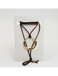 Collar Corbatero de Gamuza | Infinita Moda