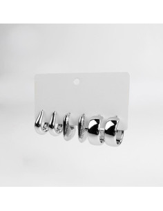 Set de Aros Chunky | INFINITA MODA 