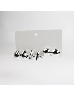 Set de Aros Chunky | INFINITA MODA 