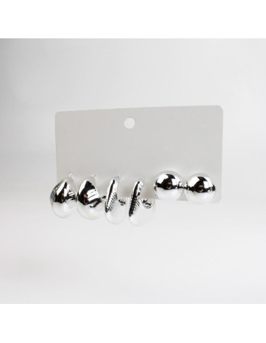 Set de Aros Chunky | INFINITA MODA 