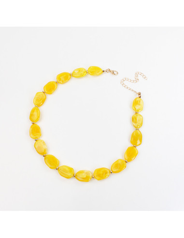 Collar de Acrílico Orgánico por Mayor | Infinita Moda