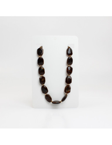 Collar de Acrílico Orgánico por Mayor | Infinita Moda