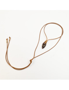 Collar Corbatero de Cordón por Mayor en Flores | Infinita Moda