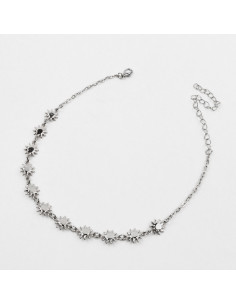 Collar choker de cadenas con dije de Sol - Venta por mayor Flores