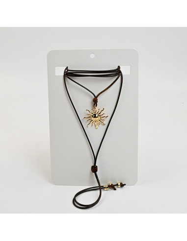 Collar con Cordón de PU | Infinita Moda